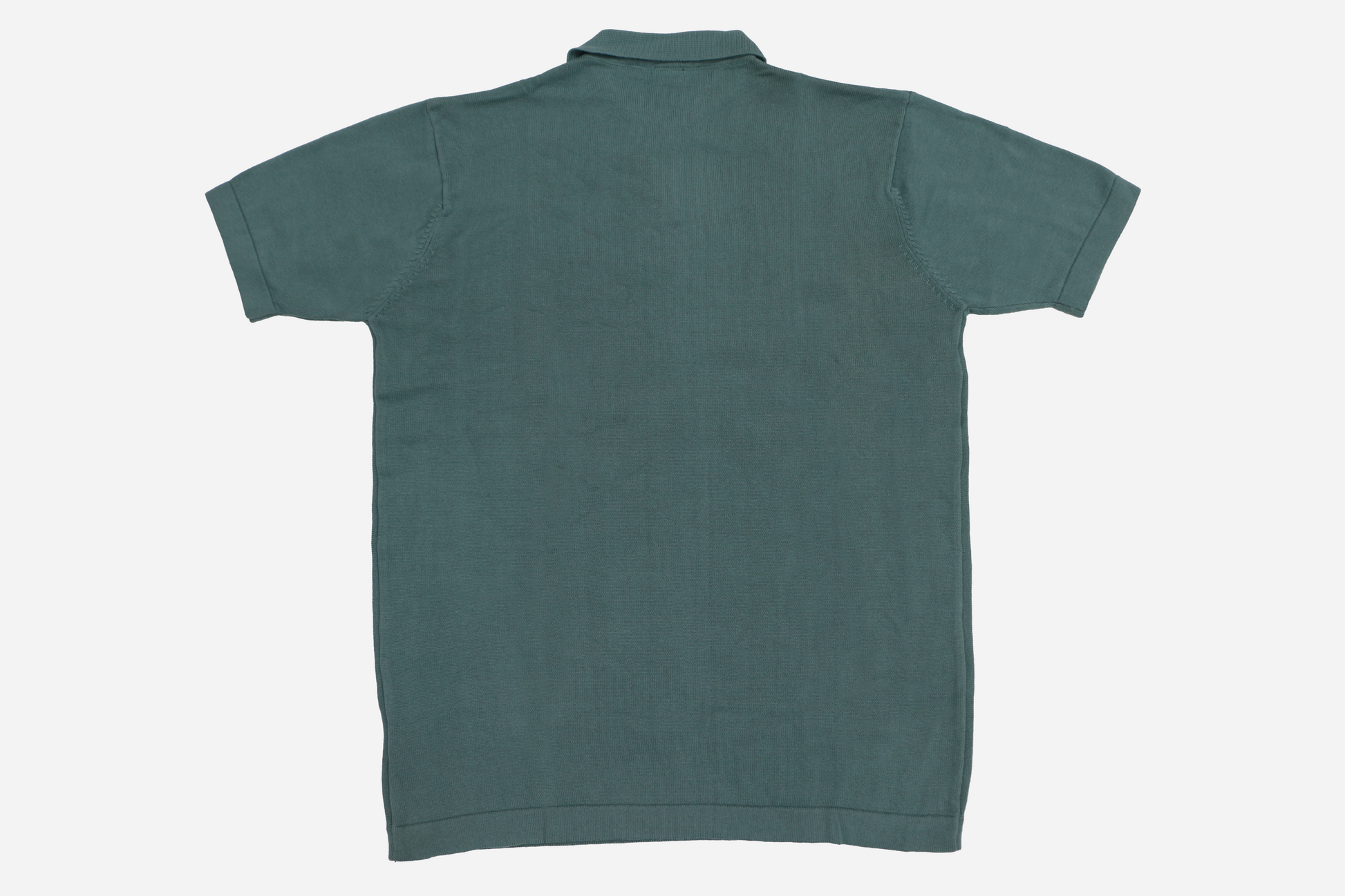 Pista Green Vertical Stripe Polo T-Shirt