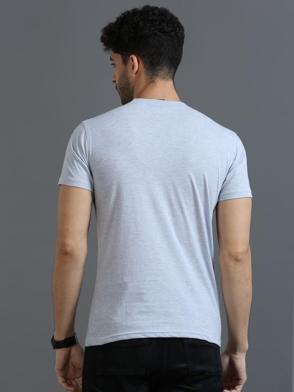 Car Grey Printed Tee