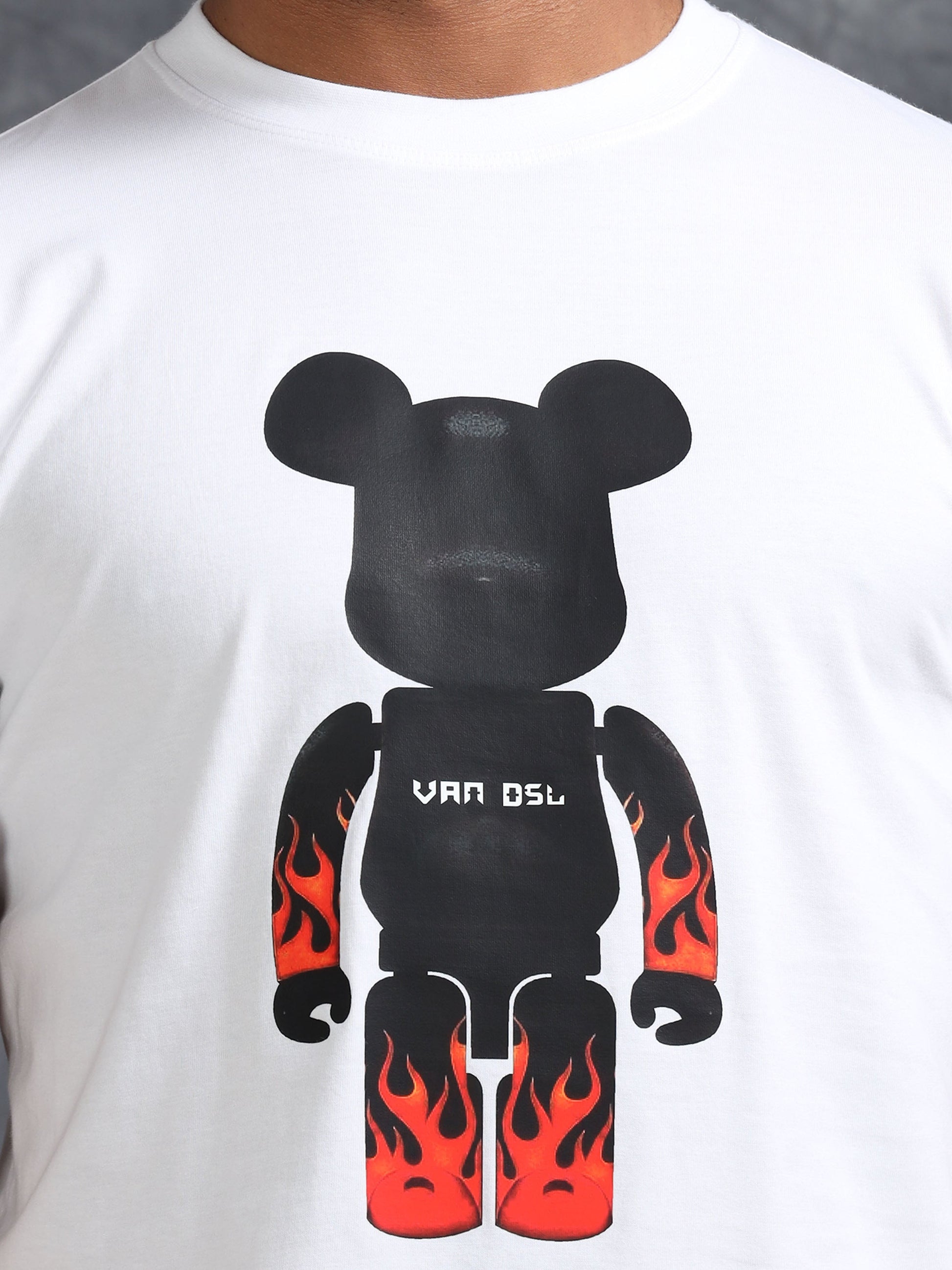 White Bear Printed Tee