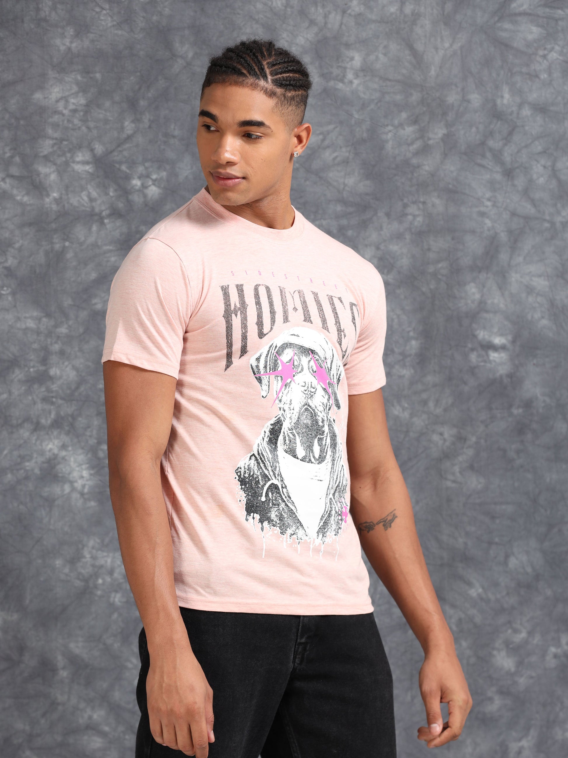 Pink Homes Printed Tee