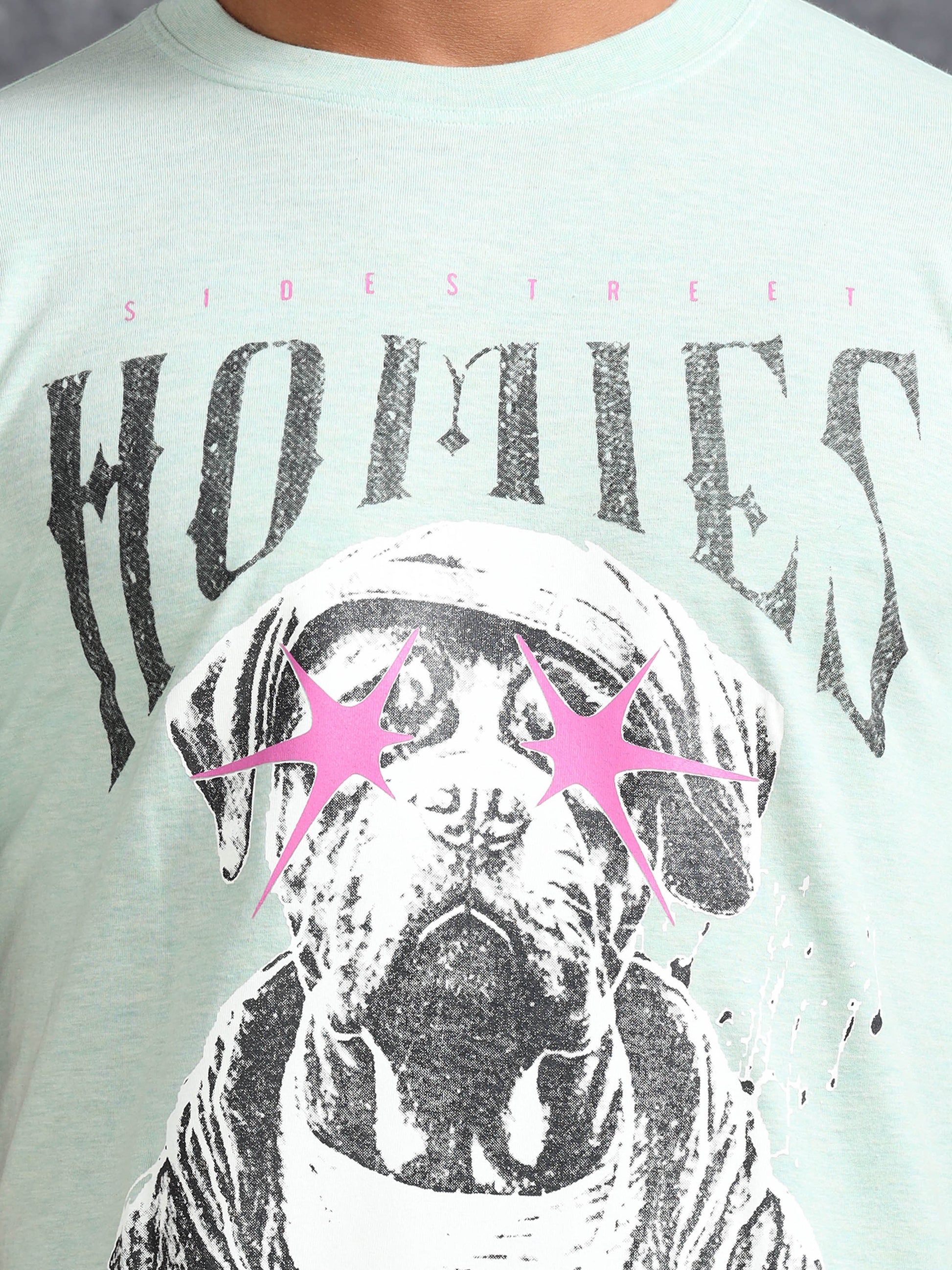 Blue Homes Printed Tee