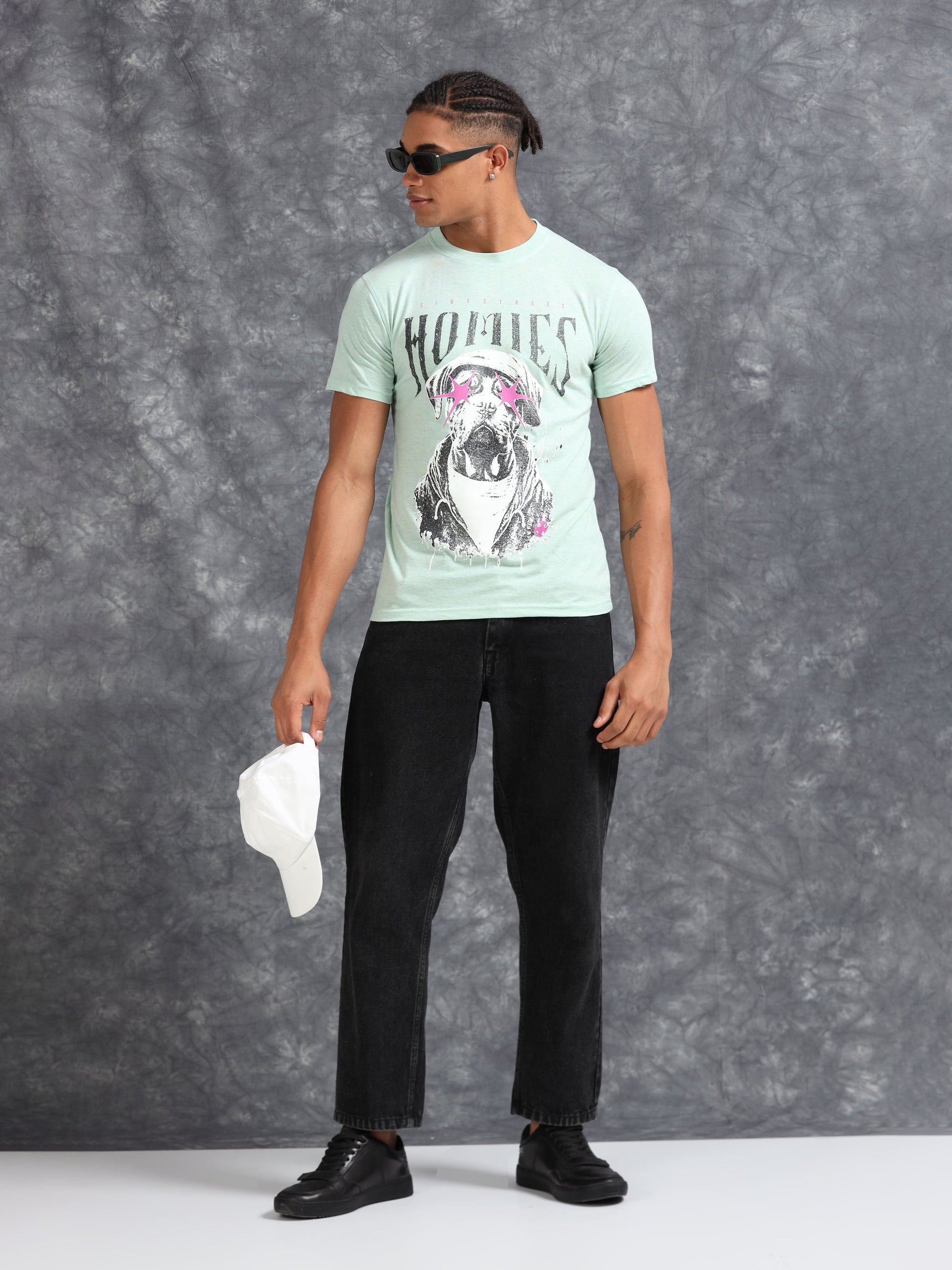 Blue Homes Printed Tee