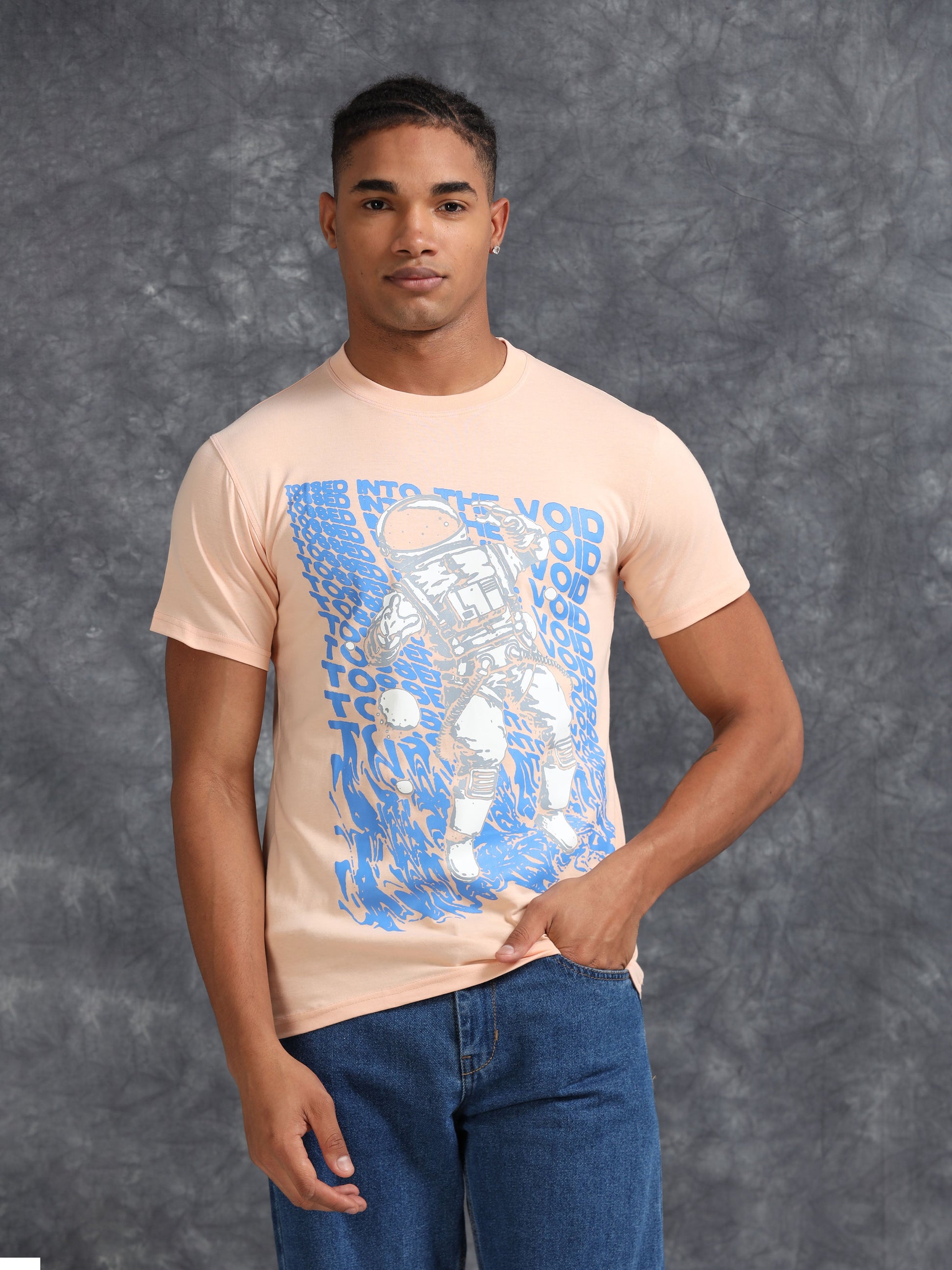 Pink Void Printed Tee