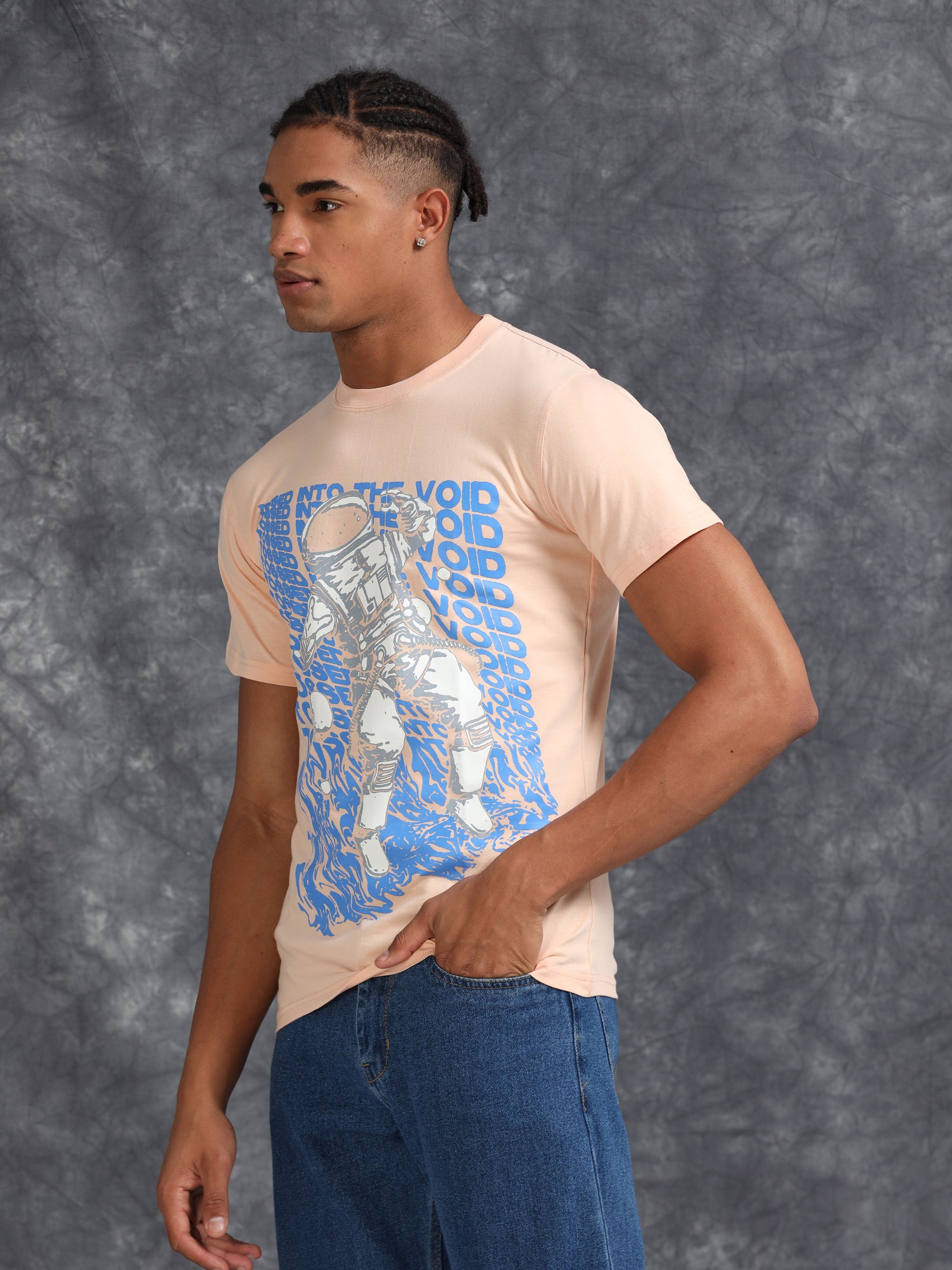 Pink Void Printed Tee