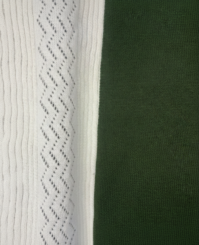 Men’s Green Olive 100% Cotton Knit Half T-Shirt